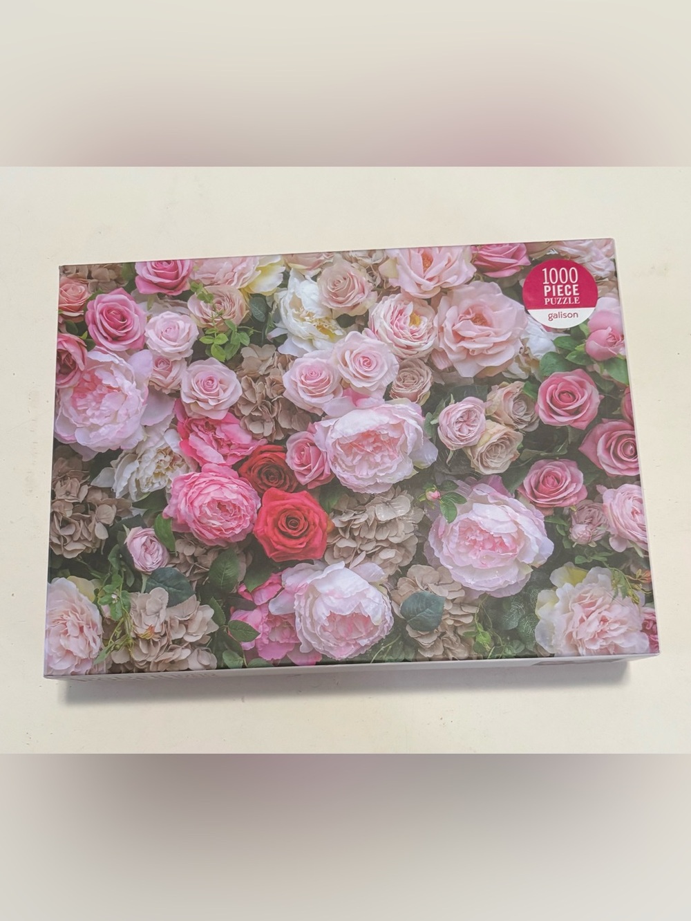 Galison "English Roses" 1000 Piece Jigsaw Puzzle - James Ogilvy Floral